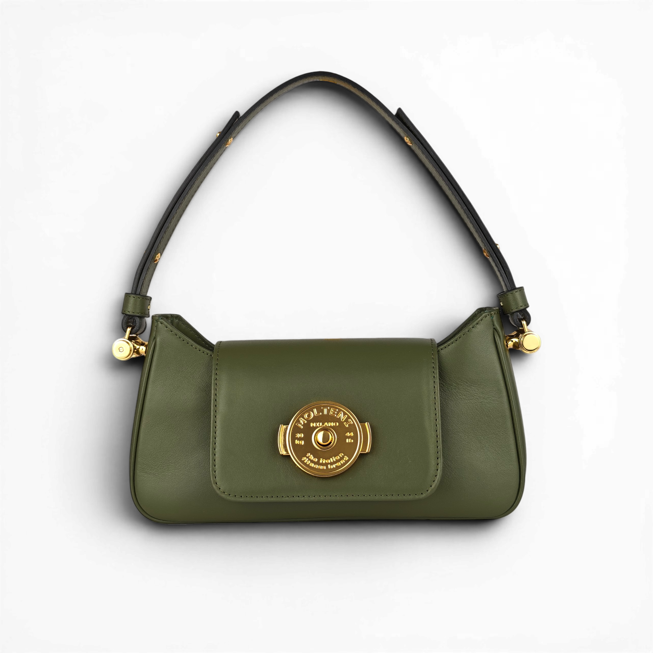 Foto frontale di TINA small in army green