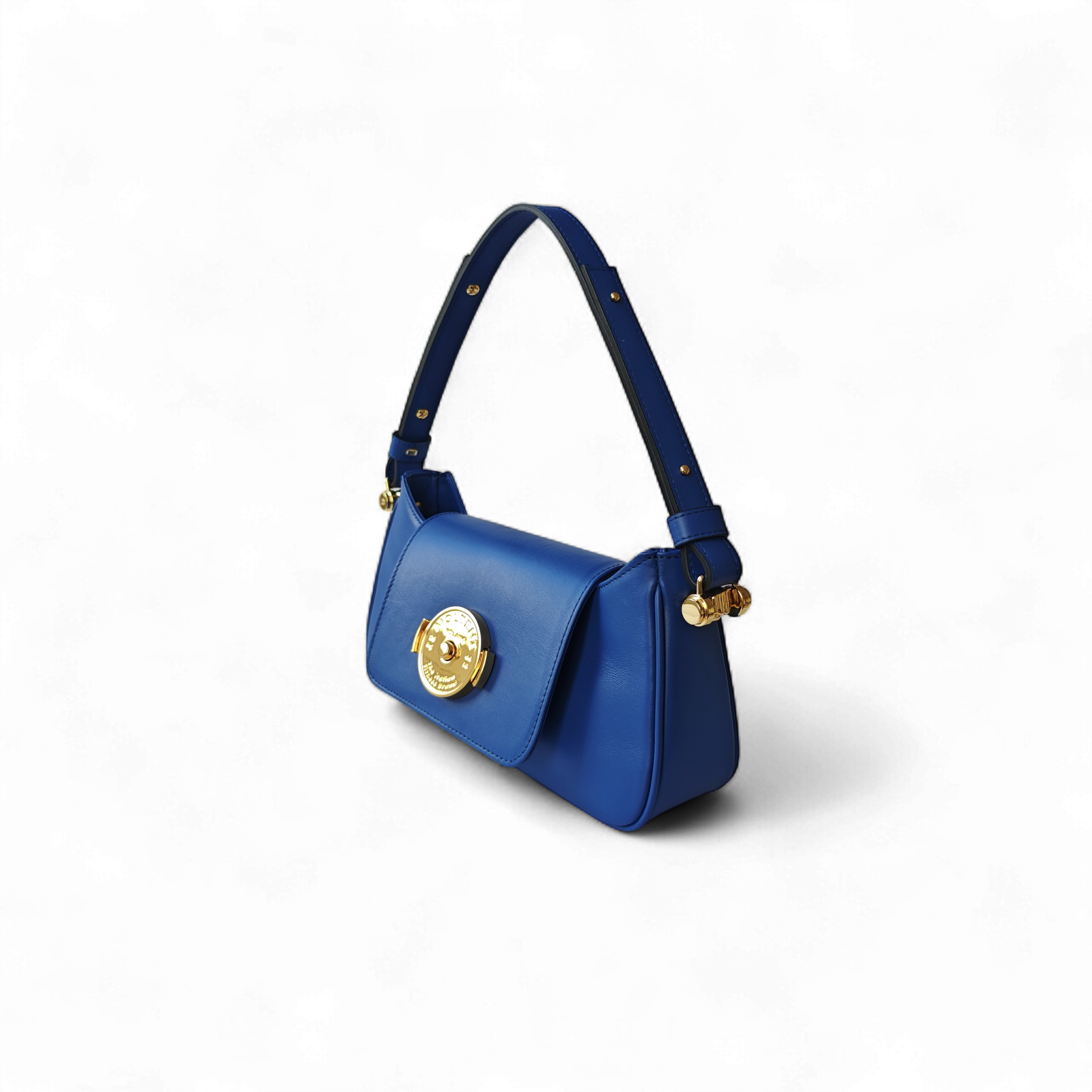 TINA small - NAVY BLUE pelle liscia