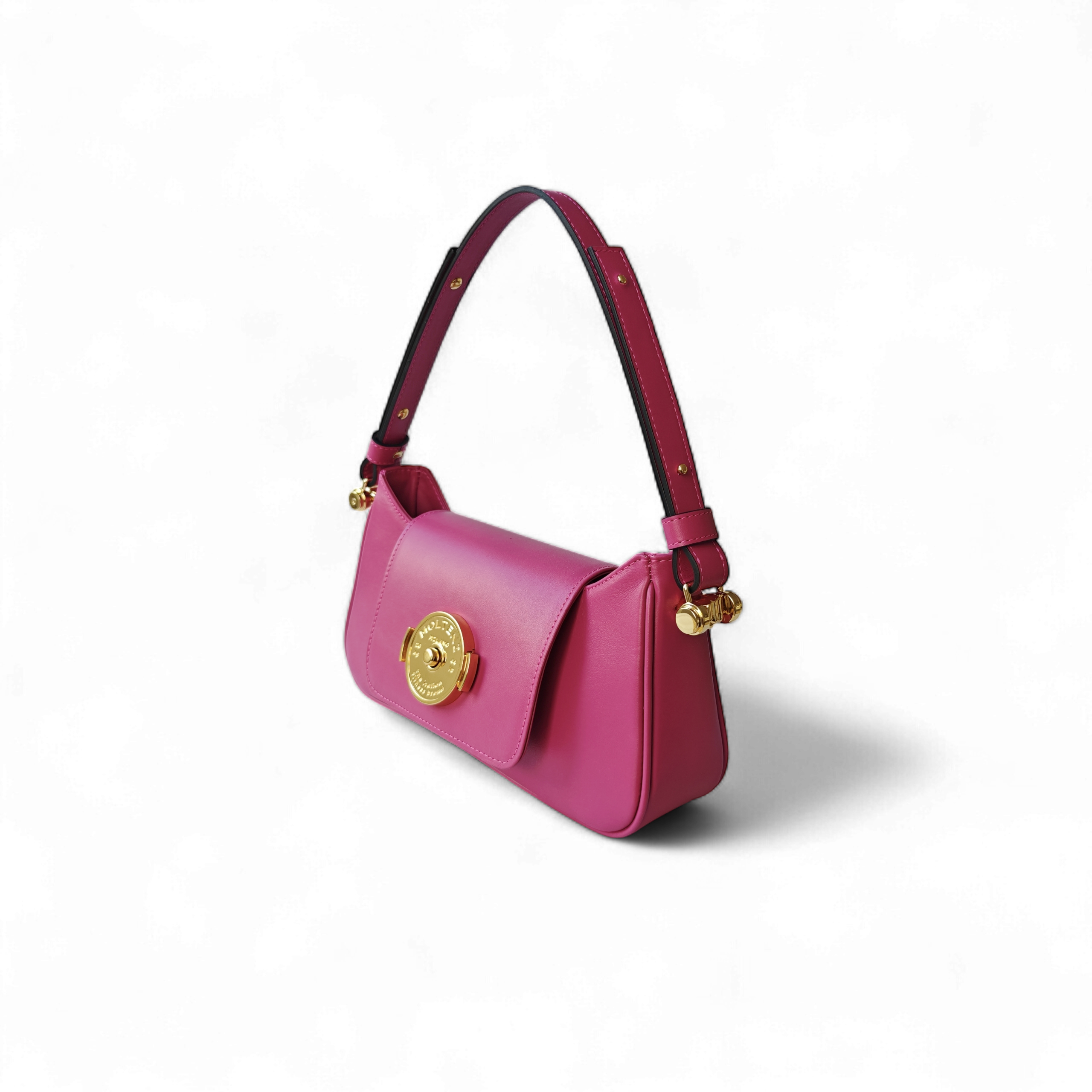 TINA small - PINK pelle liscia