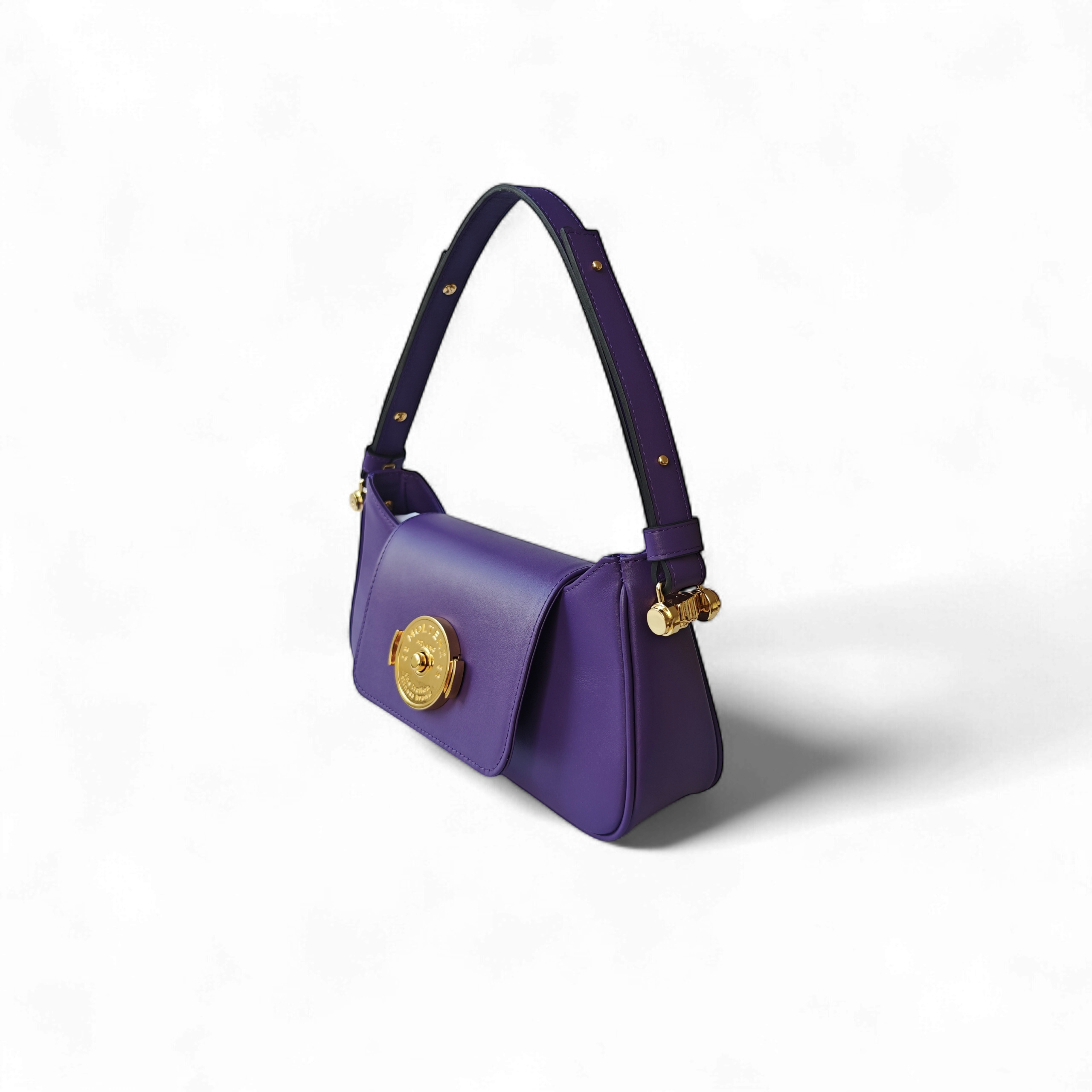 TINA small - PURPLE pelle liscia