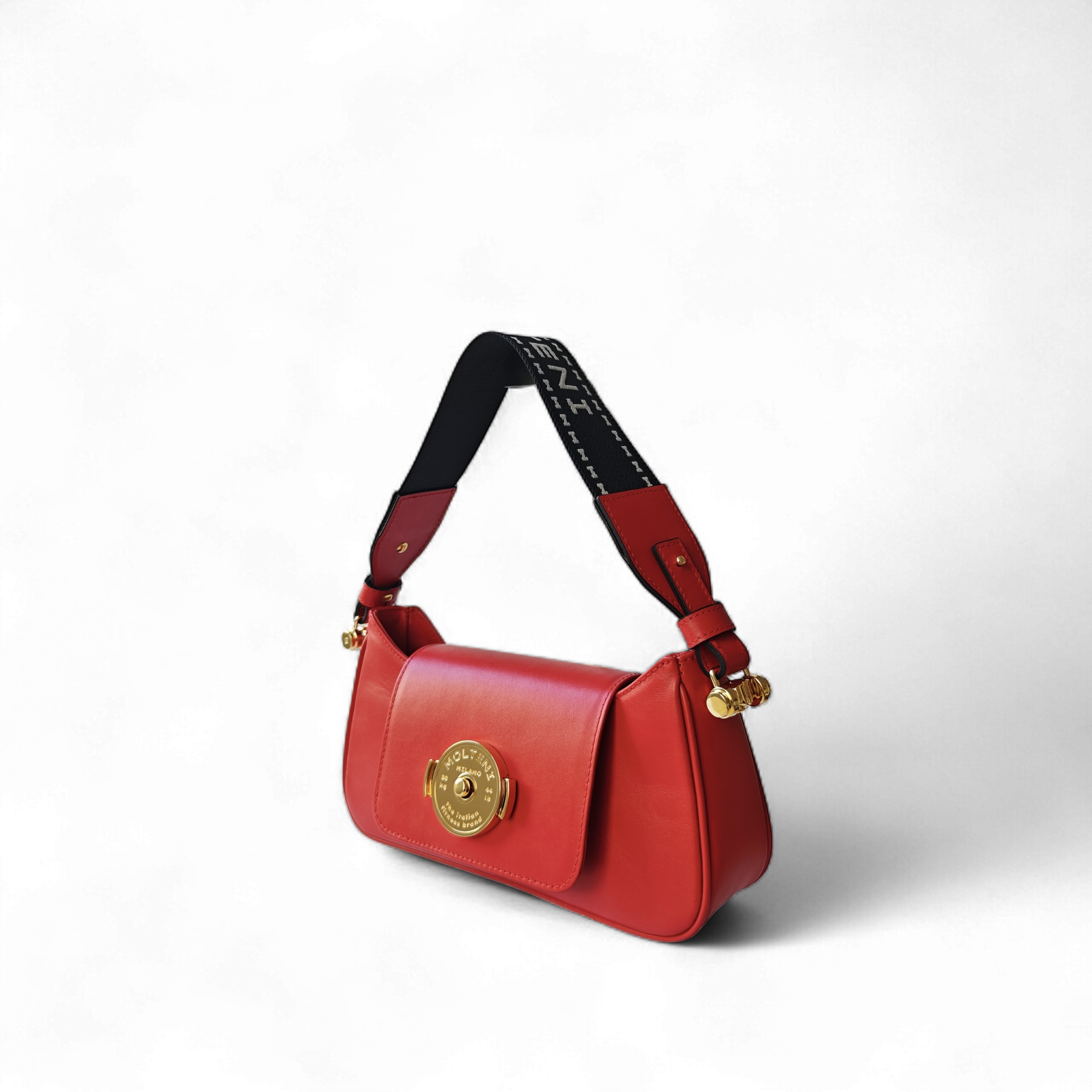 TINA small - RED pelle liscia