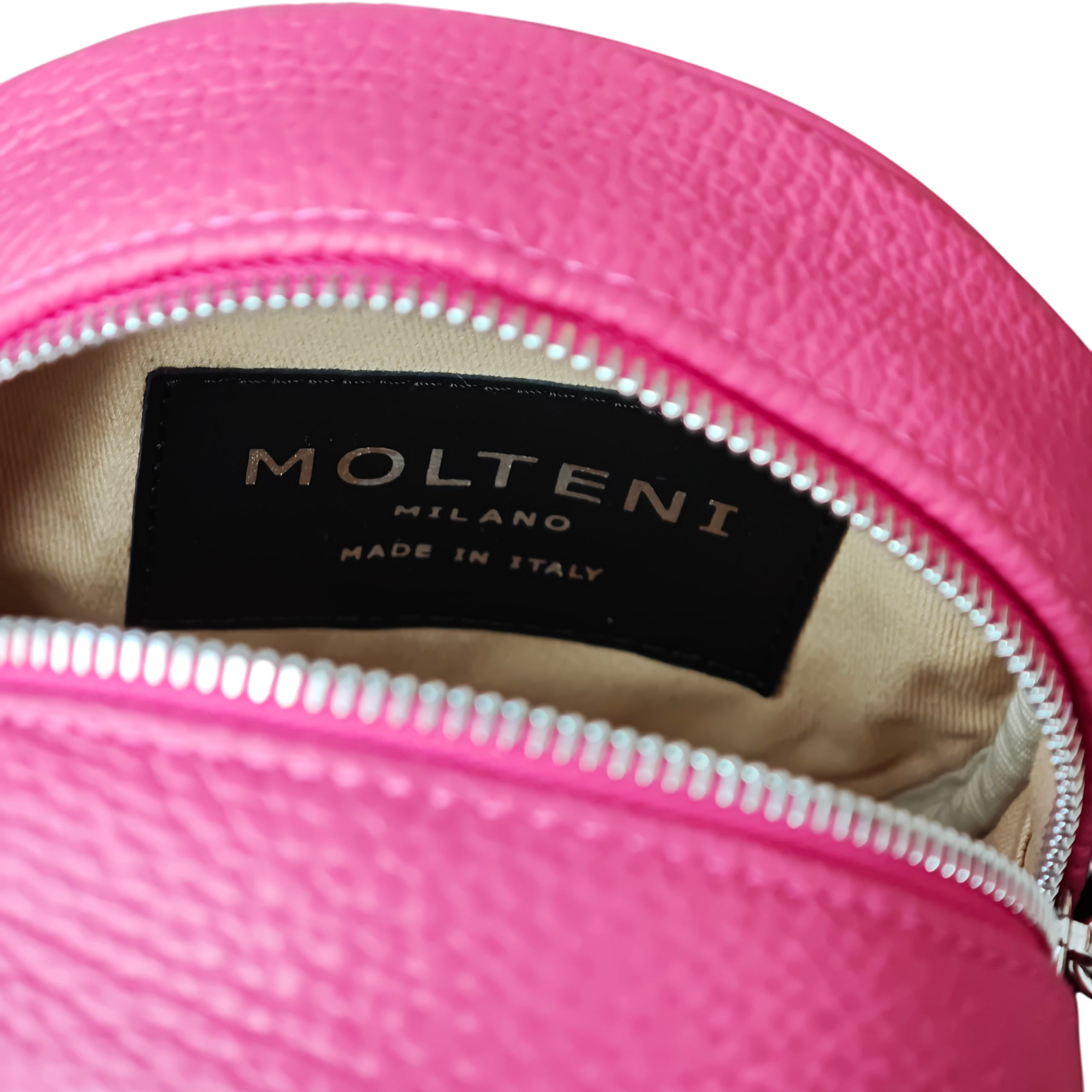 Vista label modello ELEO small fucsia