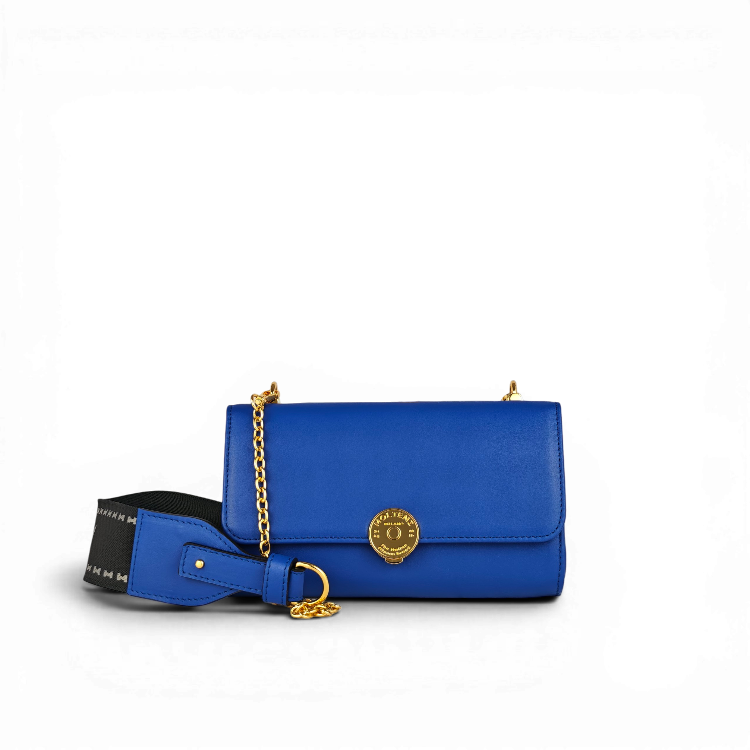 Foto frontale di MARGHE small navy Blue con nastro
