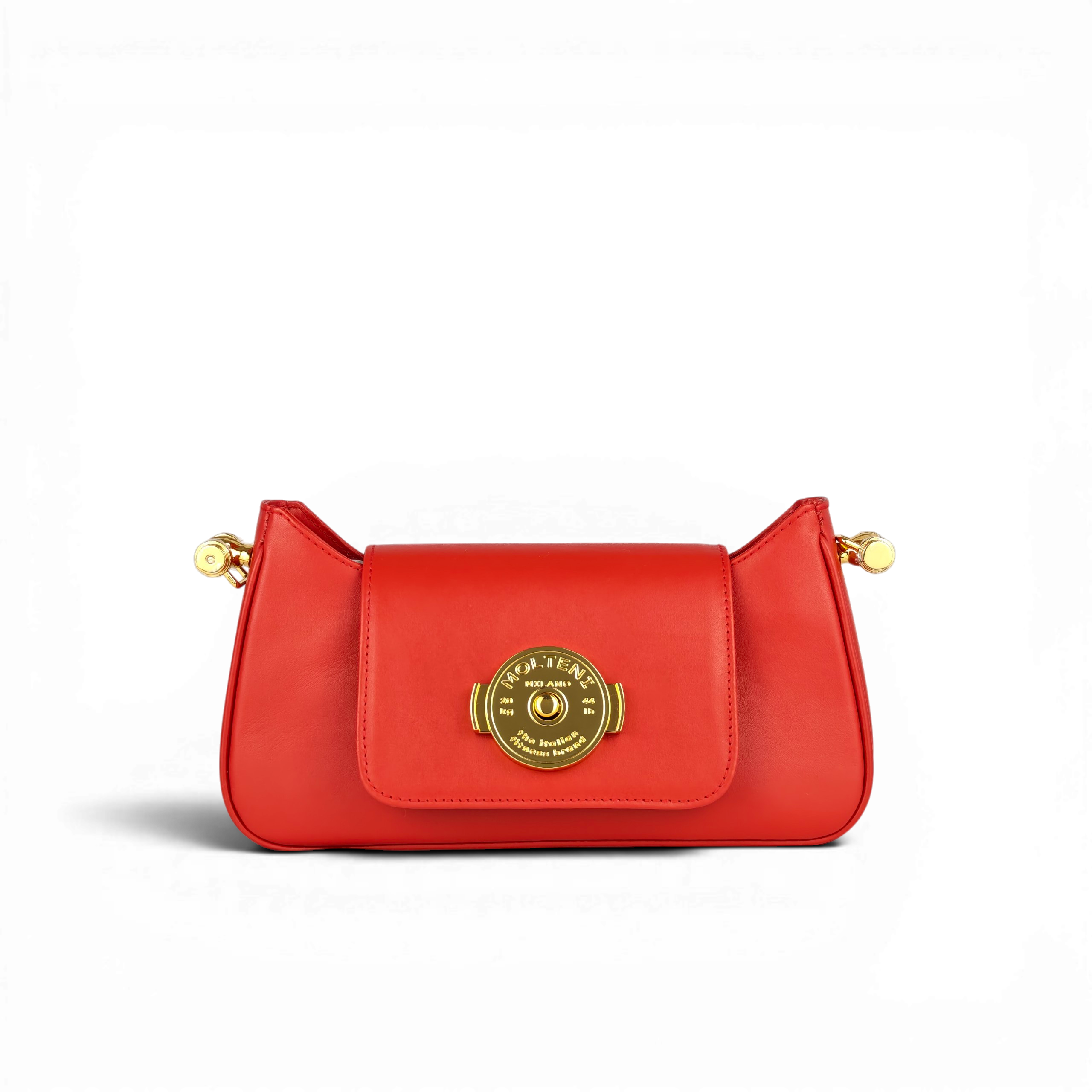 TINA small - RED pelle liscia