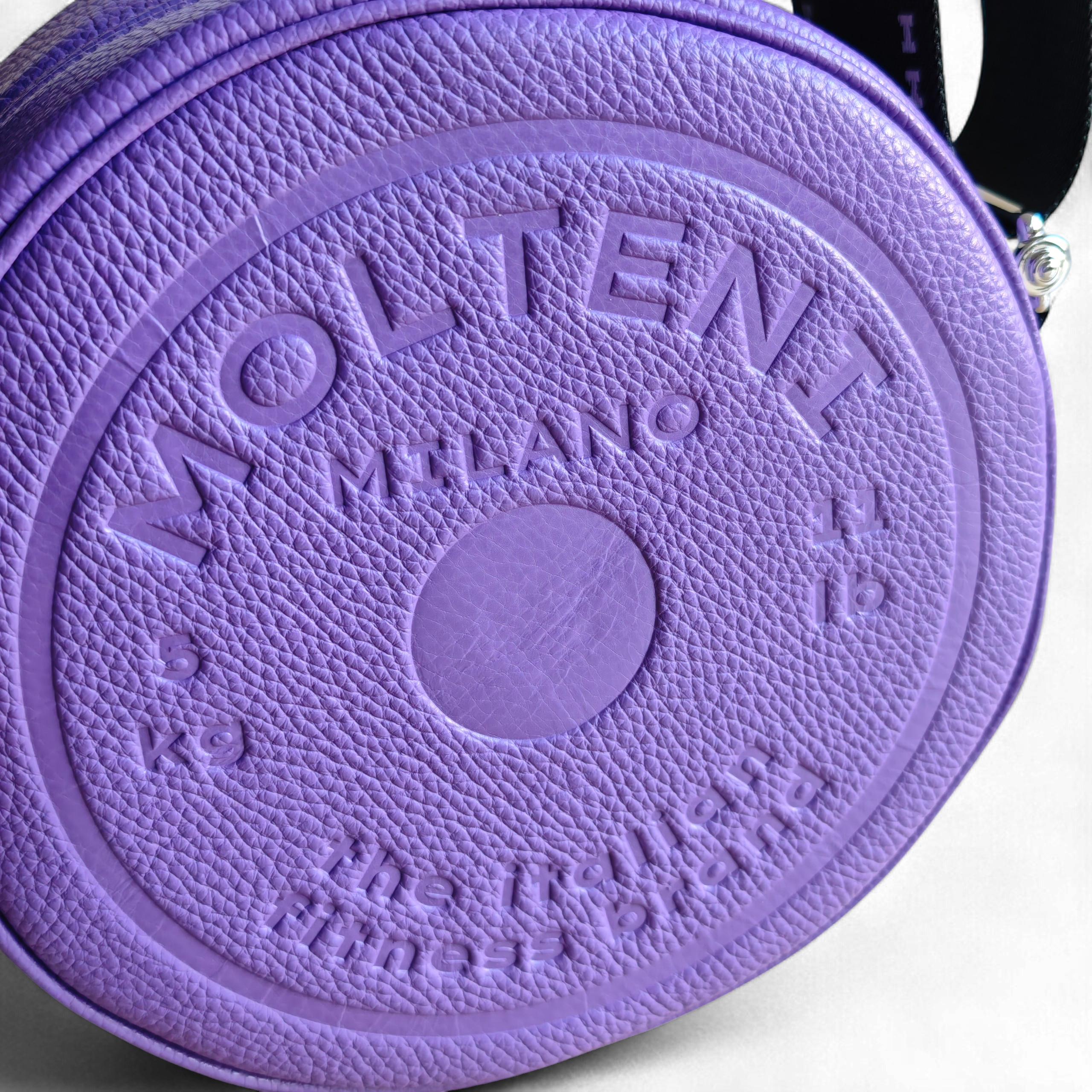 ELEO medium - PURPLE grained leather