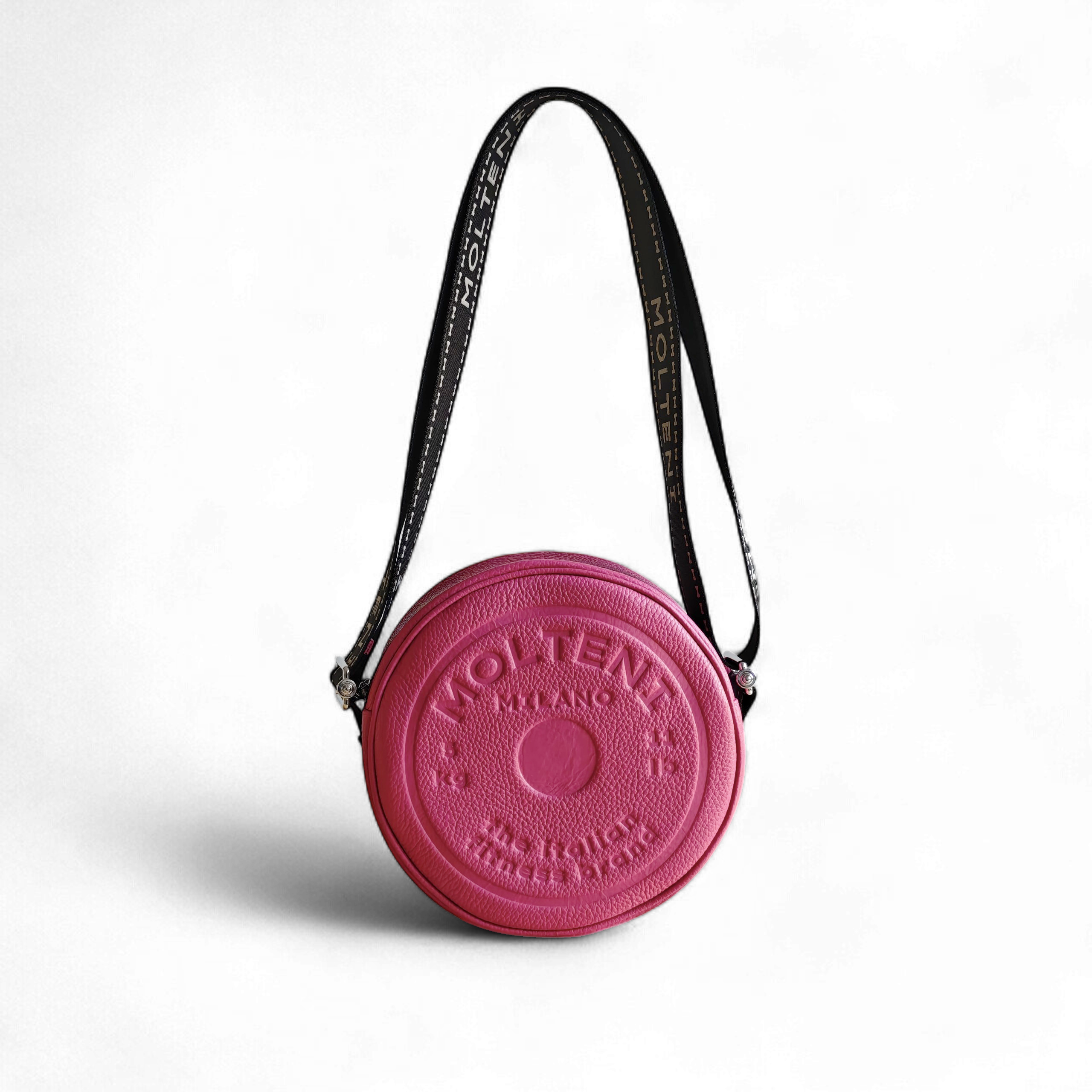 ELEO medium - PINK dollar grain leather